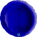 Ballons et hélium, ballons aluminium, ballons à formes diverses, rond, 91 cm, bleu marine