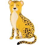 Ballons helium, ballons aluminium, ballons animaux, guepard