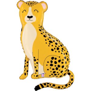 Ballons helium, ballons aluminium, ballons animaux, guepard
