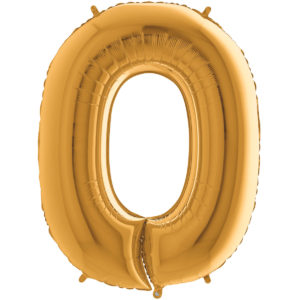 BALLONSETHELIUM-BALLONSALUMINIUM-BALLONSCHIFFRES-OR-66CM-0