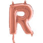 Ballons et hélium, Ballons aluminium, Ballons lettres, 36 cm, rose gold, R