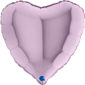 Ballons et hélium, Ballons aluminium, Ballons mariage, Coeur, 46 cm, lilas