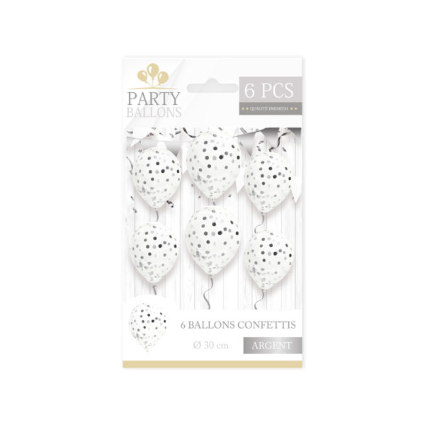 BALLONSETHELIUM-BALLONSLATEX-BALLONSACONFETTIS-ARGENT