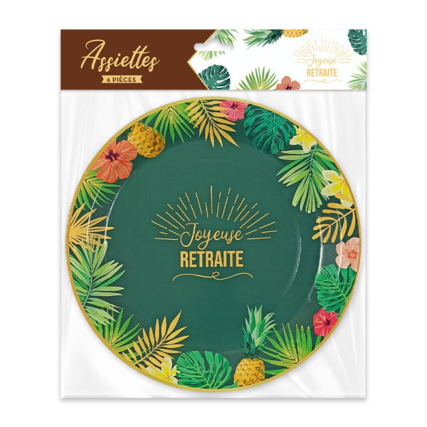 HUMORISTIQUE-RETRAITE-ASSIETTES