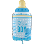 Occasions spéciales, baby shower, ballons alu, biberon its a boy