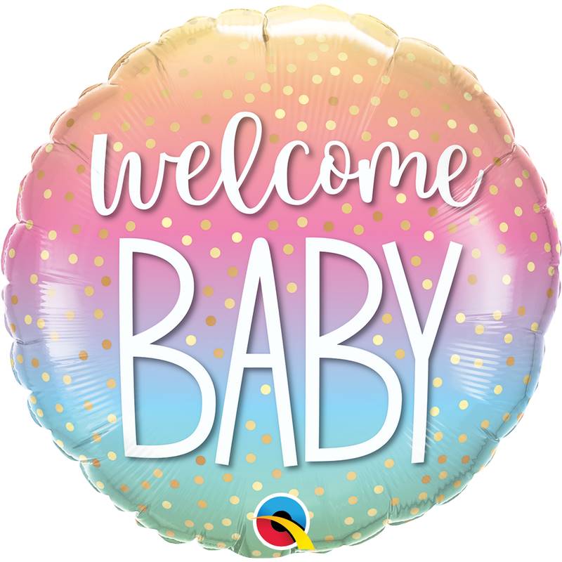 Occasions spéciales, baby shower, ballons alu, welcome baby