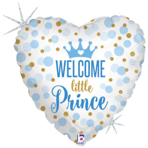 Occasions spéciales, baby shower, ballons alu, welcome little prince