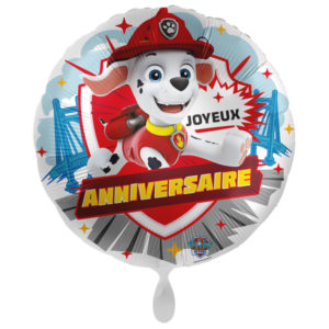 ACCESSOIRES DE FETE-ACCESSOIRES PAT PATROUILLE-ANNIVERSAIRE PAT PATROUILLE-BALLON PAT PATROUILLE-BALLON PAT PATROUILLE JOYEUX ANNIVERSAIRE