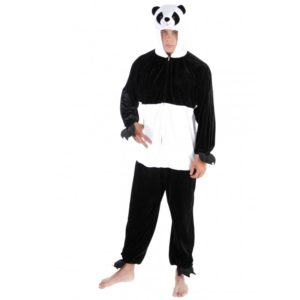 ACCESSOIRES DE FETE-DEGUISEMENT-DEGUISEMENT ADULTE-DEGUISEMENT PANDA-COMBINAISON PANDA