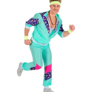 ACCESSOIRES DE FETE-DEGUISEMENT-DEGUISEMENT HUMORISTIQUE-DEGUISEMENT ADULTE-DEGUISEMENT ANNEES 80-DEGUISEMENT-JOGGING ANNEES 80