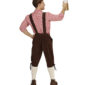 ACCESSOIRES DE FETE-DEGUISEMENT-DEGUISEMENT HUMORISTIQUE-DEGUISEMENT ADULTE-DEGUISEMENT BAVAROIS-DEGUISEMENT OKTOBERFEST-PANTALON BAVAROIS