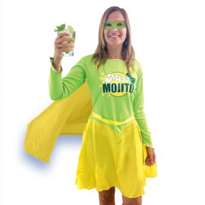 ACCESSOIRES DE FETE-DEGUISEMENT-DEGUISEMENT HUMORISTIQUE-DEGUISEMENT ADULTE-DEGUISEMENT MISS MOJITO
