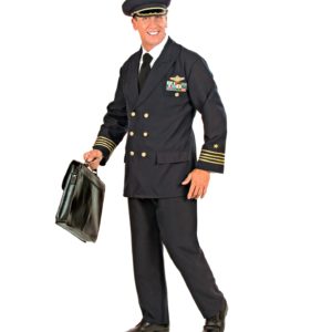 ACCESSOIRES DE FETE-DEGUISEMENT-DEGUISEMENT HUMORISTIQUE-DEGUISEMENT ADULTE-DEGUISEMENT PILOTE D’AVION