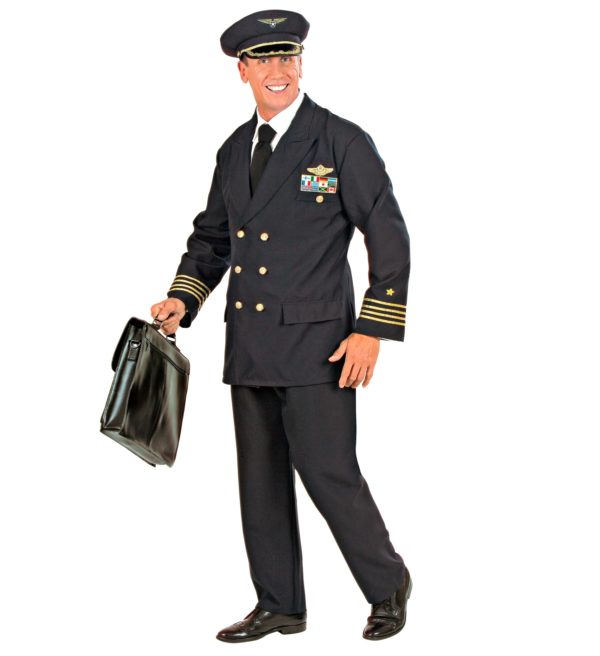 ACCESSOIRES DE FETE-DEGUISEMENT-DEGUISEMENT HUMORISTIQUE-DEGUISEMENT ADULTE-DEGUISEMENT PILOTE D'AVION