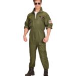 ACCESSOIRES DE FETE-DEGUISEMENT-DEGUISEMENT HUMORISTIQUE-DEGUISEMENT ADULTE-DEGUISEMENT PILOTE DE CHASSE-PILOTE DE CHASSE