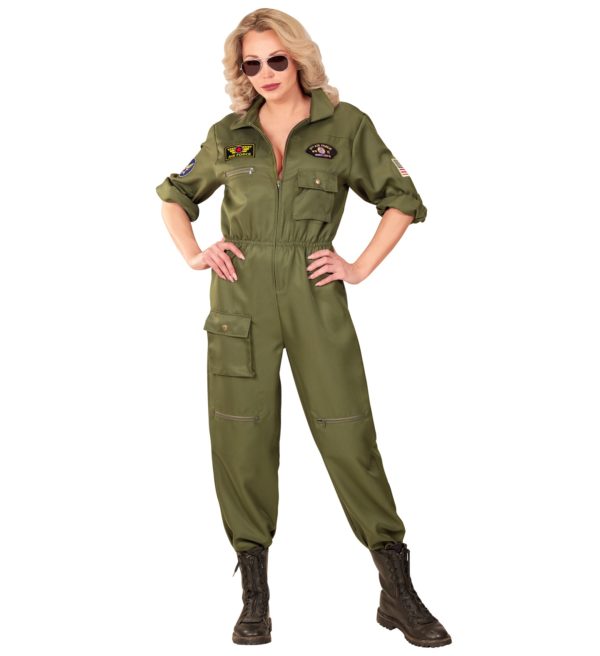 ACCESSOIRES DE FETE-DEGUISEMENT-DEGUISEMENT HUMORISTIQUE-DEGUISEMENT ADULTE-DEGUISEMENT PILOTE DE CHASSE-PILOTE DE CHASSE FEMME