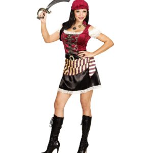 ACCESSOIRES DE FETE-DEGUISEMENT-DEGUISEMENT HUMORISTIQUE-DEGUISEMENT ADULTE-DEGUISEMENT PIRATE- PIRATE FEMME