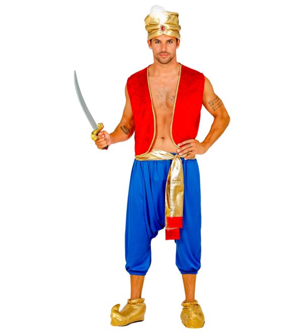 ACCESSOIRES DE FETE-DEGUISEMENT-DEGUISEMENTS-DEGUISEMENT-ADULTE-DEGUISEMENT ALADDIN-DEGUISEMENT ALADDIN ADULTE