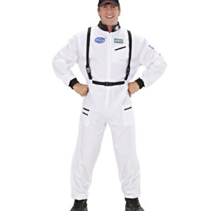 ACCESSOIRES DE FETE-DEGUISEMENT-DEGUISEMENTS-DEGUISEMENT ADULTE-DEGUISEMENT ASTRONAUTE-COMBINAISON ASTRONAUTE BLANC