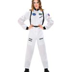 ACCESSOIRES DE FETE-DEGUISEMENT-DEGUISEMENTS-DEGUISEMENT ADULTE-DEGUISEMENT ASTRONAUTE-COMBINAISON ASTRONAUTE BLANCHE
