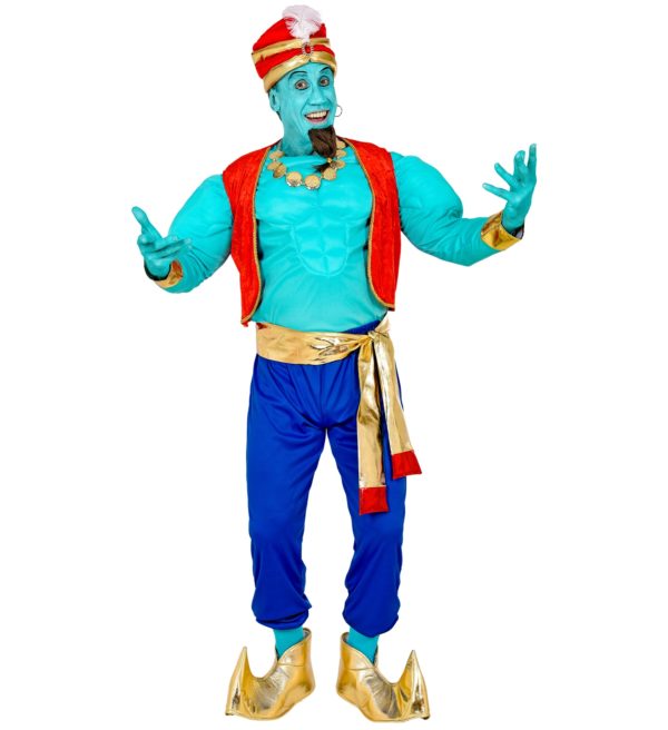 ACCESSOIRES DE FETE-DEGUISEMENT-DEGUISEMENTS-DEGUISEMENT-ADULTE-DEGUISEMENT GENIE MAGIQUE ALADDIN-DEGUISEMENT GANIE MAGIQUE ADULTE