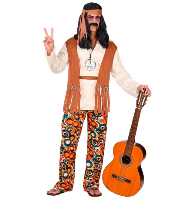 ACCESSOIRES DE FETE-DEGUISEMENT-DEGUISEMENTS-DEGUISEMENT ADULTE-DEGUISEMENT HIPPIE-DEGUISEMENT HIPPIE HOMME