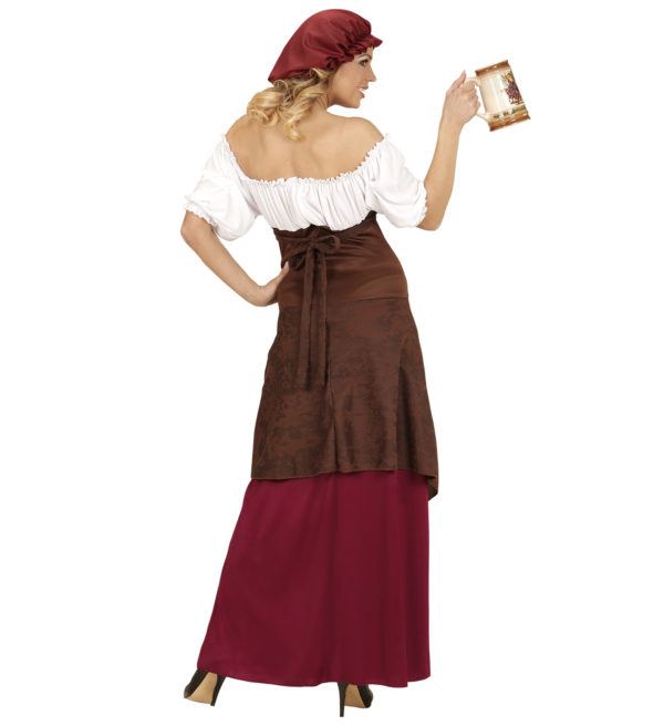 ACCESSOIRES DE FETE-DEGUISEMENT-DEGUISEMENTS-DEGUISEMENT ADULTE-DEGUISEMENT SERVEUSE DE TAVERNE-DEGUISEMENT MEDIEVAL FEMME