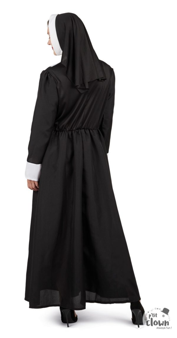 ACCESSOIRES DE FETE-DEGUISEMENTS-DEGUISEMEN RELIGIEUSE-DEGUISEMENT BONNE SOEUR-DEGUISEMENT NONNE-DEGUISEMENT RELIGIEUSE FEMME