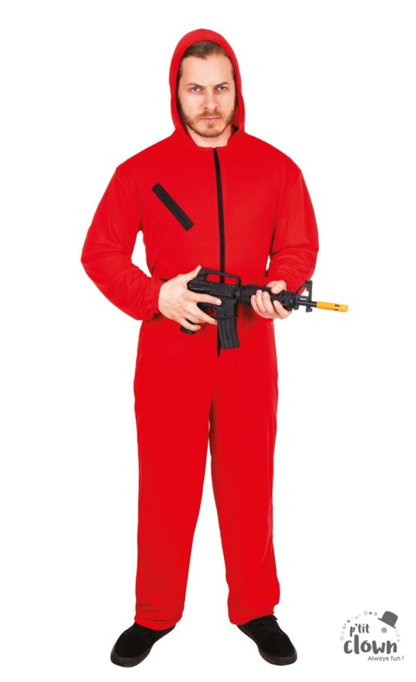 ACCESSOIRES DE FETE-DEGUISEMENTS-DEGUISEMENT BRAQUEUR-DEGUISEMENT BRAQUEUR ROUGE-DEGUISEMENT BRAQUEUR ADULTE