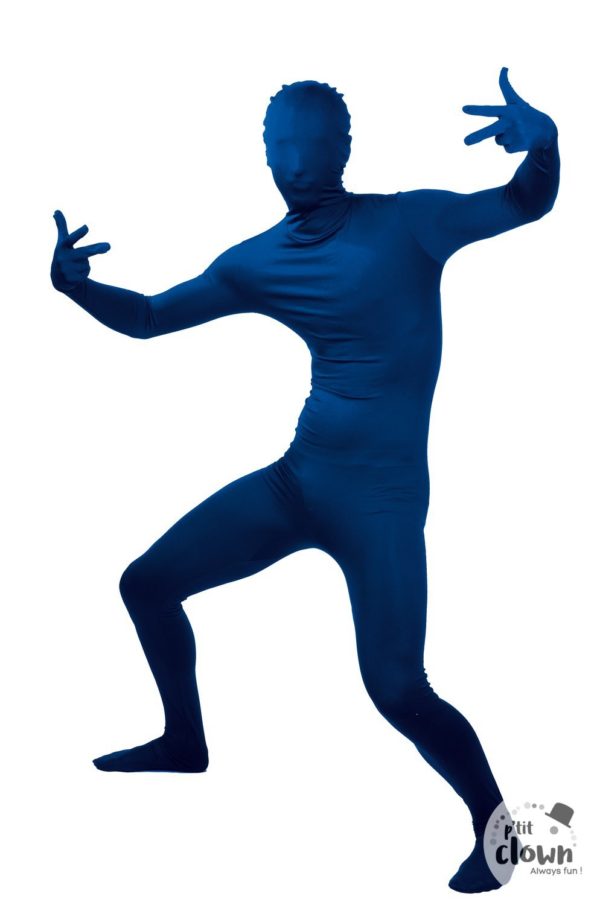 ACCESSOIRES DE FETE-DEGUISEMENTS-DEGUISEMENT KOLALAPO BLEU-DEGUISEMENT SECONDE PEAU