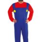 ACCESSOIRES DE FETE-DEGUISEMENTS-DEGUISEMENT MARIO-DEGUISEMENT PLOMBIER ROUGE-DEGUISEMENT PLOMBIER ROUGE ADULTE