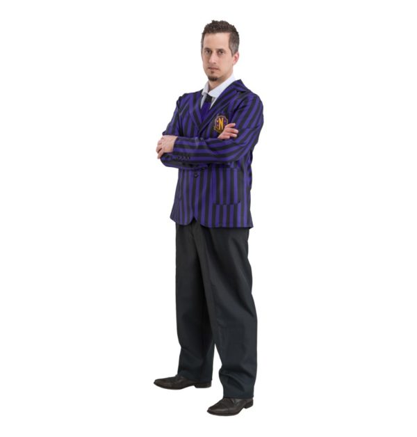 ACCESSOIRES DE FETE-DEGUISEMENTS-DEGUISEMENT MERCREDI ADAMS-DEGUISEMENT UNIFORME HOMME MERCREDI ADAMS-DEGUISEMENT HOMME MERCREDI ADAMS