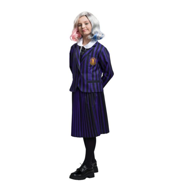 ACCESSOIRES DE FETE-DEGUISEMENTS-DEGUISEMENT MERCREDI-DEGUISEMENT MERCREDI ADDAMS-DéGUISEMENT ENID-DEGUISEMENT ENID SINCLAIR MERCREDI ADAMS ENFANT