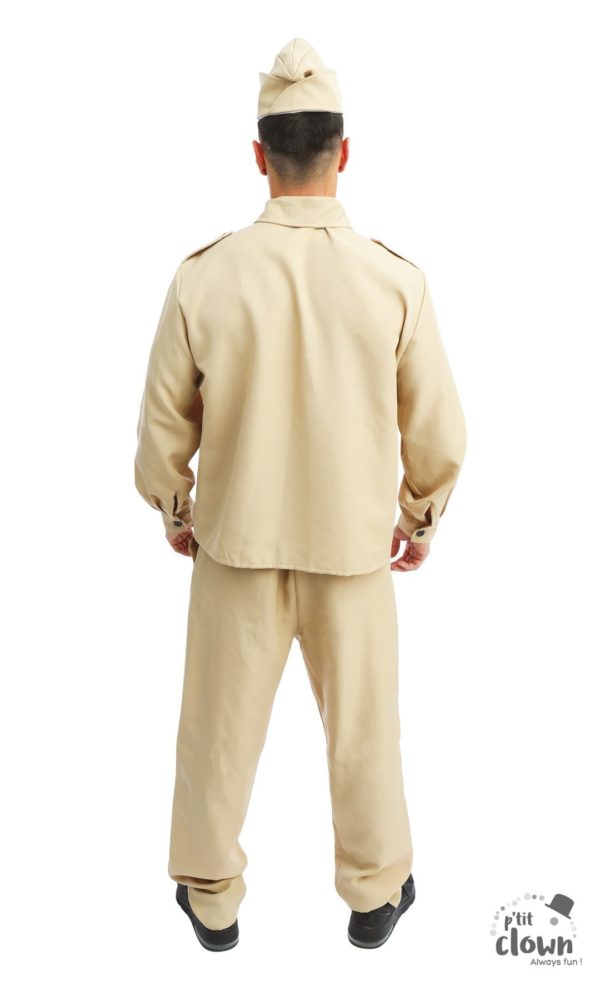 ACCESSOIRES DE FETE-DEGUISEMENTS-DEGUISEMENT MILITAIRE-DEGUISEMENT HOMME MILITIAIRE