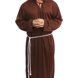 ACCESSOIRES DE FETE-DEGUISEMENTS-DEGUISEMENT MOINE-DEGUISEMENT MOINE ADULTE