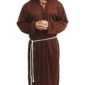 ACCESSOIRES DE FETE-DEGUISEMENTS-DEGUISEMENT MOINE-DEGUISEMENT MOINE ADULTE
