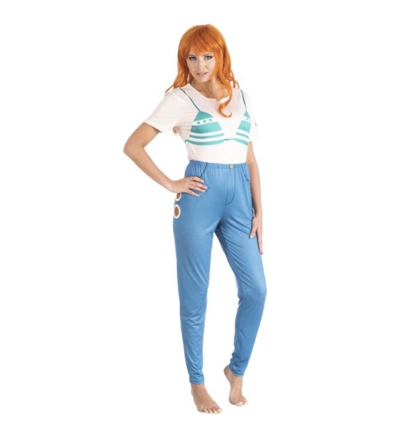 ACCESSOIRES DE FETE-DEGUISEMENTS-DEGUISEMENT ONE PIECE-DEGUISEMENT MANGA-DEGUISEMENT NAMI-DEGUISEMENT NAMI ADULTE-DEGUISEMENT ONE PIECE ADULTE