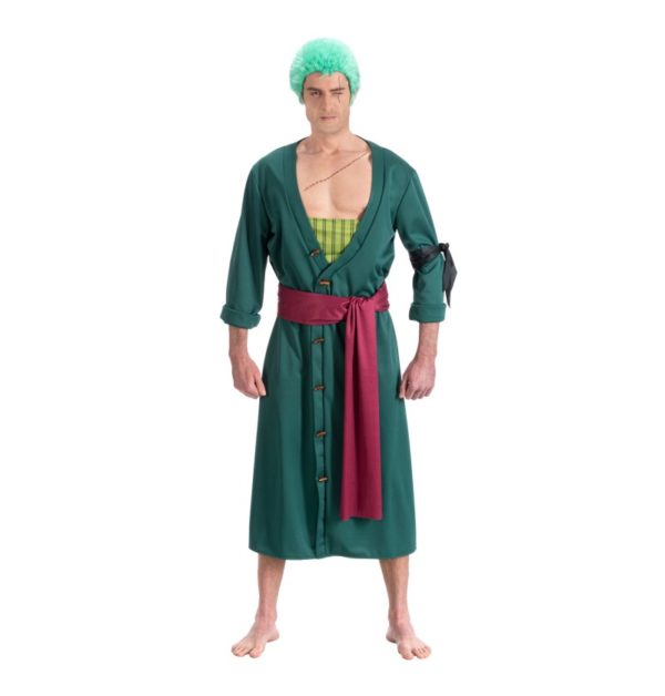 ACCESSOIRES DE FETE-DEGUISEMENTS-DEGUISEMENT ONE PIECE-DEGUISEMENT MANGA-DEGUISEMENT ZORO-DEGUISEMENT ZORO ADULTE-DEGUISEMENT ONE PIECE ADULTE