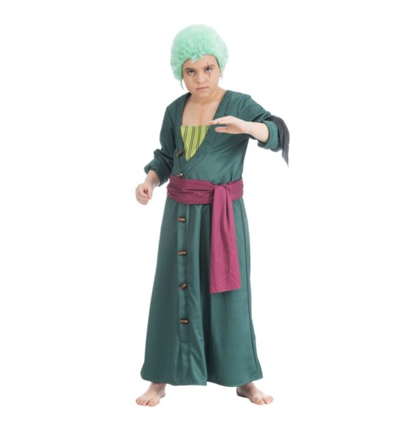 ACCESSOIRES DE FETE-DEGUISEMENTS-DEGUISEMENT ONE PIECE-DEGUISEMENT MANGA-DEGUISEMENT ZORO-DEGUISEMENT ZORO ENFANT-DEGUISEMENT ONE PIECE ENFANT