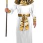 ACCESSOIRES DE FETE-DEGUISEMENTS-DEGUISEMENT PHARAON BLANC- DEGUISEMENT PHARAON ADULTE