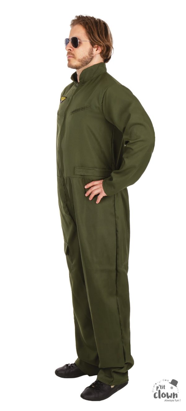 ACCESSOIRES DE FETE-DEGUISEMENTS-DEGUISEMENT PILOTE DE CHASSE-DEGUISEMENT PILOTE DE CHASSE HOMME