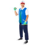 ACCESSOIRES DE FETE-DEGUISEMENTS-DEGUISEMENT POKEMON-DEGUISEMENT POKEMON ADULTE-DEGUISEMENT ASH ADULTE-DEGUISEMENT ASH POKEMON