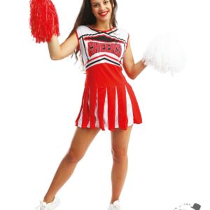 ACCESSOIRES DE FETE-DEGUISEMENTS-DEGUISEMENT POMPOM GIRL-DEGUISEMENT POMPOM GIRL FEMME