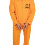 ACCESSOIRES DE FETE-DEGUISEMENTS-DEGUISEMENT PRISONNIER AMERICAIN- DEGUISEMENT PRISONNIER ADULTE-DEGUISEMENT PRISONNIER ORANGE