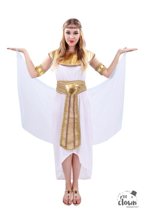 ACCESSOIRES DE FETE-DEGUISEMENTS-DEGUISEMENT REINE EGYPTIENNE- REINE EGYPTIENNE ADULTE