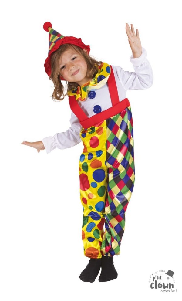 ACCESSOIRES DE FETE-DEGUISEMENTS-DEGUISEMENTS ENFANT-DEGUISEMENTS CLOWN-DEGUISEMENT CLOWN-DEGUISEMENT CLOWN ENFANT