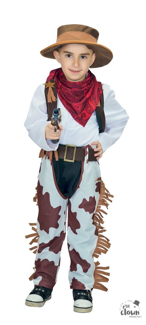 ACCESSOIRES DE FETE-DEGUISEMENTS-DEGUISEMENTS ENFANT-DEGUISEMENTS COWBOY-DEGUISEMENT COW BOY-DEGUISEMENT COWBOY ENFANT