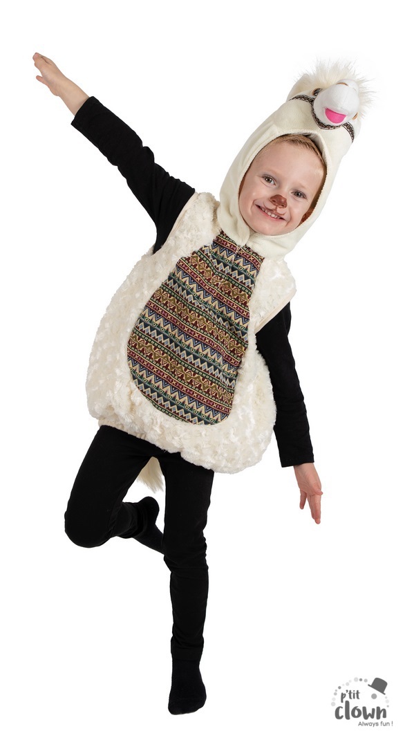 ACCESSOIRES DE FETE-DEGUISEMENTS-DEGUISEMENTS ENFANT-DEGUISEMENTS LAMA-DEGUISEMENT LAMA-DEGUISEMENT LAMA BEBE