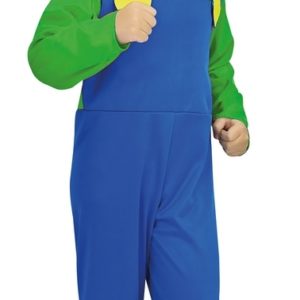 ACCESSOIRES DE FETE-DEGUISEMENTS-DEGUISEMENTS ENFANT-DEGUISEMENTS PLOMBIER VERT-DEGUISEMENT PLOMBIER VERT -DEGUISEMENT PLOMBIER VERT ENFANT