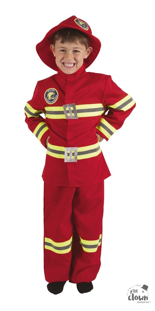 ACCESSOIRES DE FETE-DEGUISEMENTS-DEGUISEMENTS ENFANT-DEGUISEMENTS POMPIER-DEGUISEMENT POMPIER-DEGUISEMENT POMPIER ENFANT